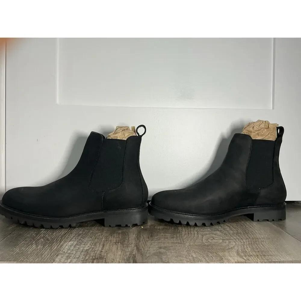 NEW Portland Leather Goods Patina Breaker Chelsea Leather Boots Mens Sz 10